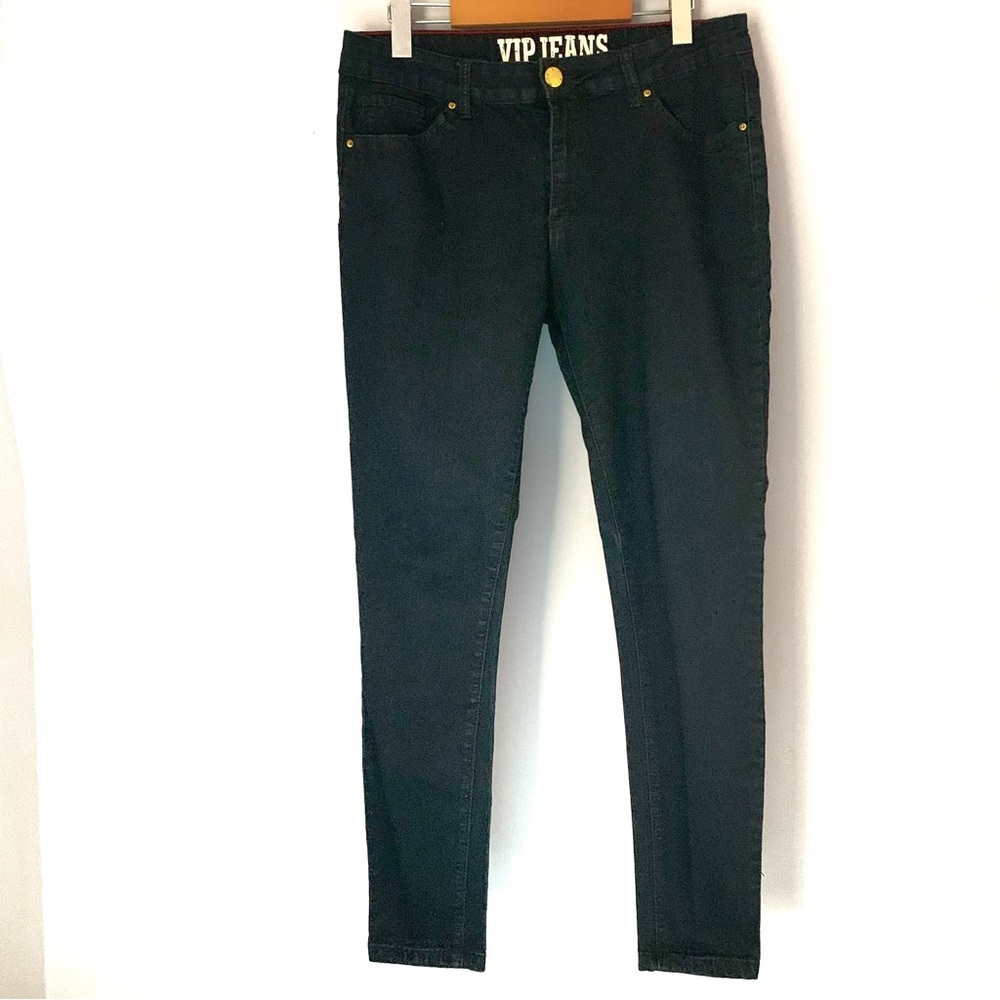 VIP Jeans Dark Blue Skinny Jeans Size 17/18